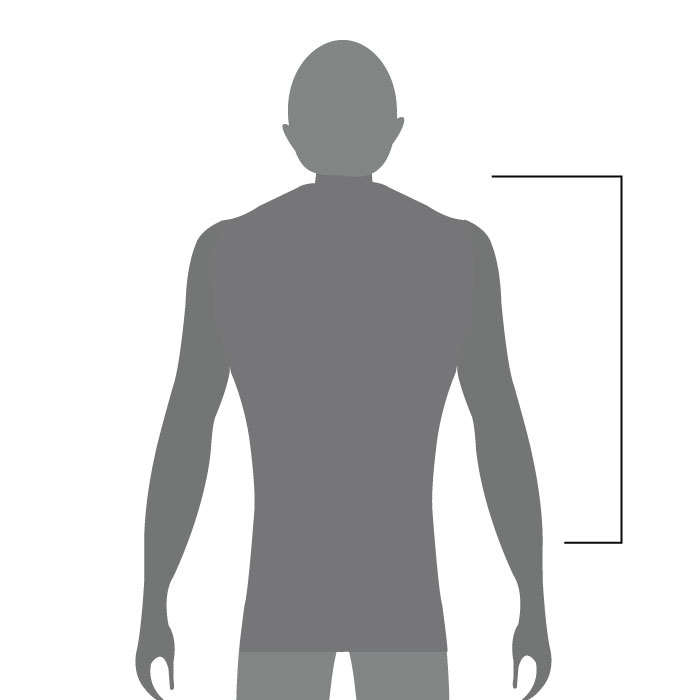 Jacket Back Length Measurement